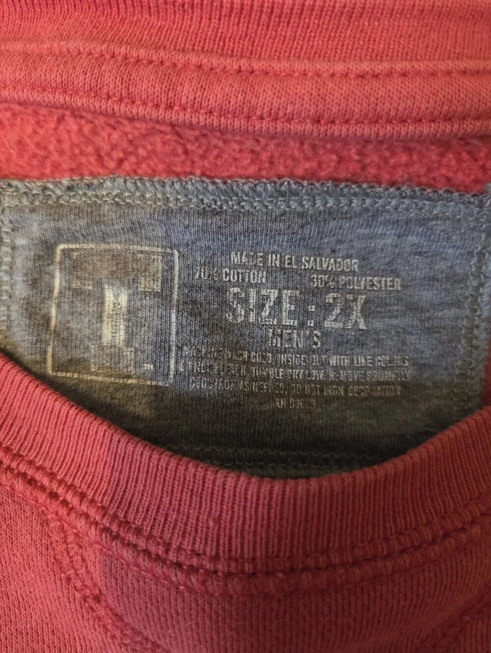 Nebraska Huskers Red Crewneck Sweatshirt